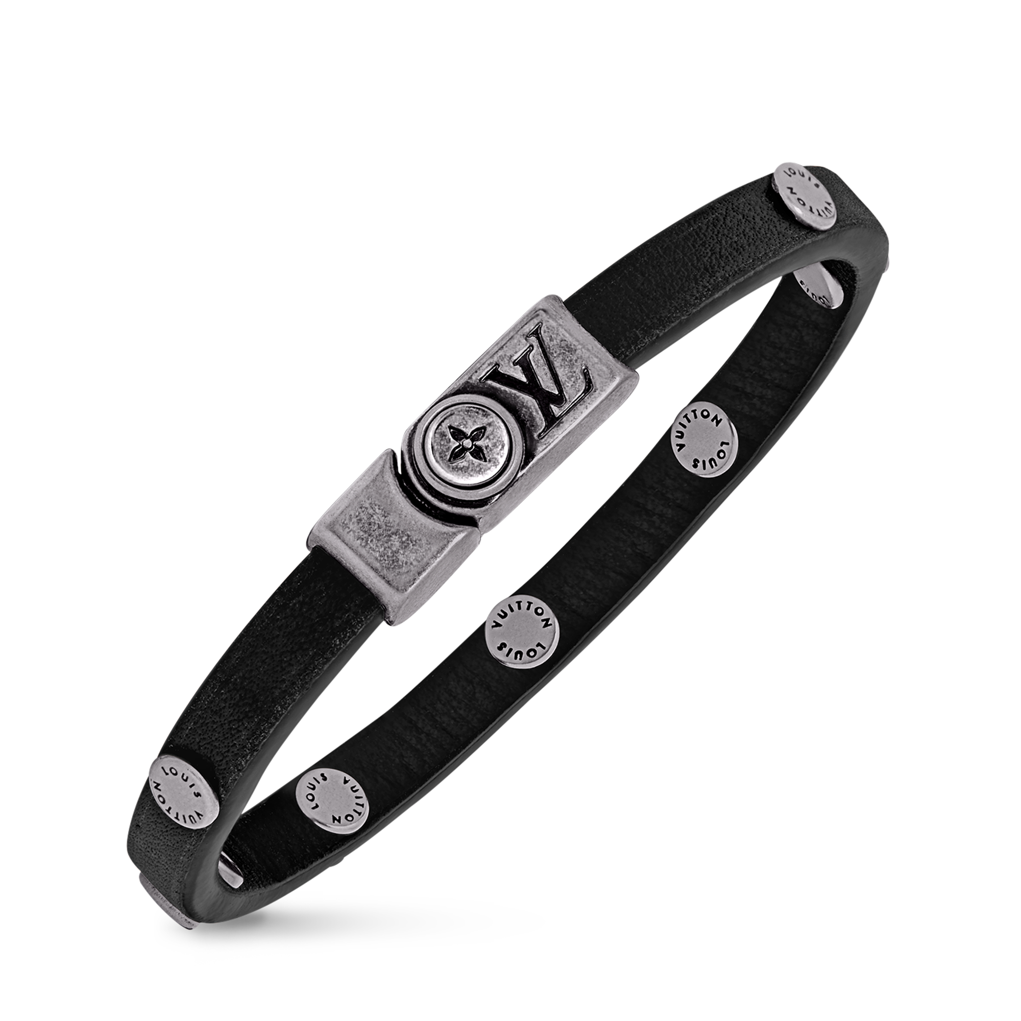 Pulsera Flower Edge Stud  Hombre Joyería Pulseras | LOUIS VUITTON (Zoom de producto)